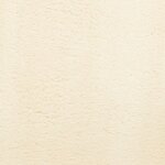 vidaXL Tapis HUARTE à poils courts doux et lavable crème Ø 120 cm