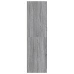 vidaXL Garde-robe Sonoma gris 82 5x51 5x180 cm Bois d'ingénierie