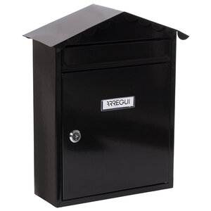 Boîte aux Lettres en Acier  Visit E5744  Anti-pluie  Noir