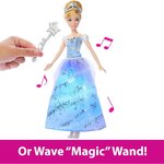 Mattel JBF94 - Disney Princess-Poupée Cendrillon et sa robe enchantée