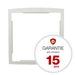 Cadre d'encastrement blanc neige brillant ral 9016