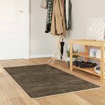 vidaXL Coureur de Tapis MARSA Vert forêt 80 x 150 cm Polyester et PVC