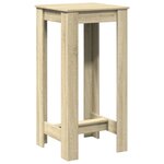 vidaXL Table de bar chêne sonoma 51x50x103 5 cm bois d'ingénierie
