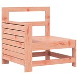 vidaXL Canapé de jardin accoudoir 69x62x70 5 cm bois massif douglas