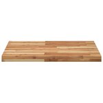 vidaXL Dessus de table carré 70x70x4 cm bois massif d'acacia