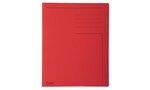 Pack 100 Chemises à bord décalé Forever® 280g Imprimée - 24x32cm - Rouge EXACOMPTA
