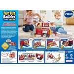 Vtech 80-543005-005 - Tut Tut Bolides Série Pro Super Caserne de Pompiers Interactive