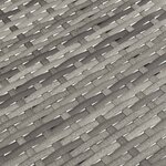 vidaXL Chaises empilables d'extérieur lot de 6 Gris Résine tressée