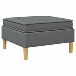 vidaXL Sofa avec rangement Tissu
