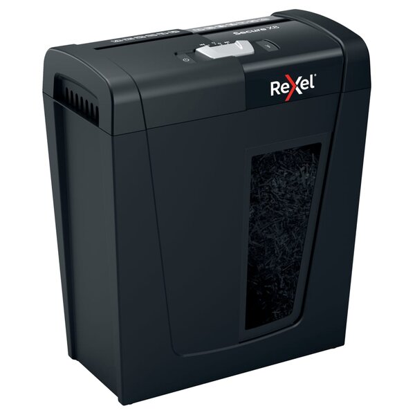 Rexel déchiqueteuse de papier en transversale secure x8