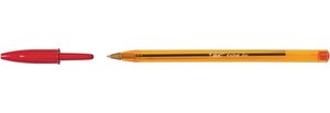 Stylo bille CRISTAL FINE Pointe Fine rouge BIC