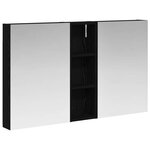 vidaXL Ensemble de Meubles de Salle de Bain 3 Pièces 100 x 10 5 x 60 5 cm