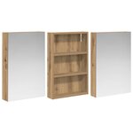 vidaXL Ensemble de Meubles de Salle de Bain 3 Pièces 120 x 10 5 x 60 5 cm