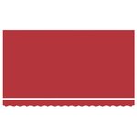 vidaXL Auvent Rétractable Rouge 400 x 200 cm Polyester et Aluminium