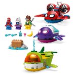 LEGO Marvel 11207 Spidey : les véhicules sous-marins  154 pièces  3 minifigurines