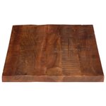 vidaXL Dessus de table 100x50x3 8cm rectangulaire bois massif récupéré