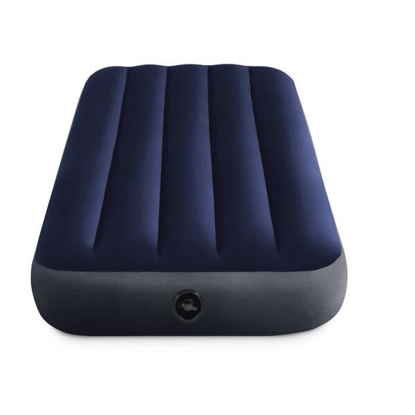 Intex - Matelas gonflable, camping, 137x 191 x 25 cm Downy Classic 2 Places