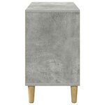 vidaXL Maison pour chat Béton 51 x 30 x 52 cm Bois d'ingénierie