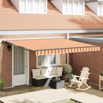 vidaXL Cadre d'auvent Multicolore 400 × 300 cm