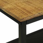 vidaXL Bibliothèque Marron 70 x 35 x 110 cm Bois de manguier massif