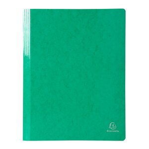 Chemise à lamelle classement lustrée pelliculée - vert