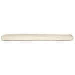 vidaXL Set de coussins de palette 2 Pièces Crème 200 x 40 x 8 cm