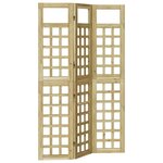 vidaXL Écran de confidentialité Marron miel 121 x 180 cm