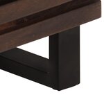 vidaXL Tables de chevet 2 Pièces 40x34x46 cm bois de manguier massif