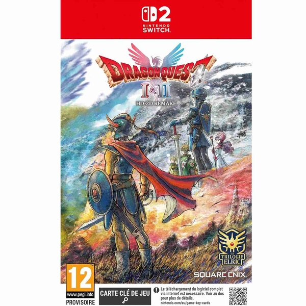 Jeu SWITCH SW2 Dragon Quest I II HD 2D Remake