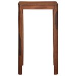 VidaXL Table de bar 60 x 60 x 107 cm bois massif d'acacia