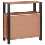 vidaXL Buffet Marron 70 x 30 x 75 cm Bois d'Acacia Massif