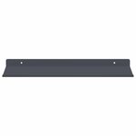 vidaXL Étagère flottante 2 Pièces Anthracite 40 x 18 x 2 5 cm Acier