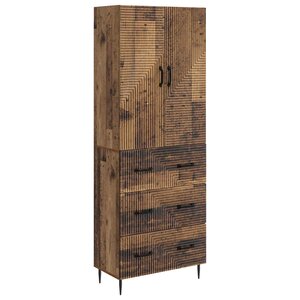 vidaXL Ensemble de Meubles 2 Pièces Bois ancien 66 x 34 5 x 90 cm