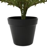 vidaXL Arbre en fougère artificiel Vert 58 x 13 x 60 cm Tissu et PE
