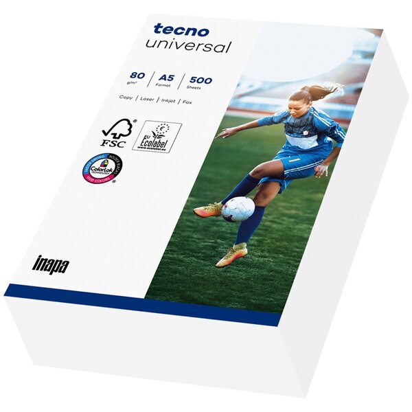 Papier multifonction universal  a5  80 g/m2  500 feuilles