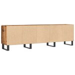 vidaXL Meuble TV vieux bois 150x30x44 5 cm bois d'ingénierie