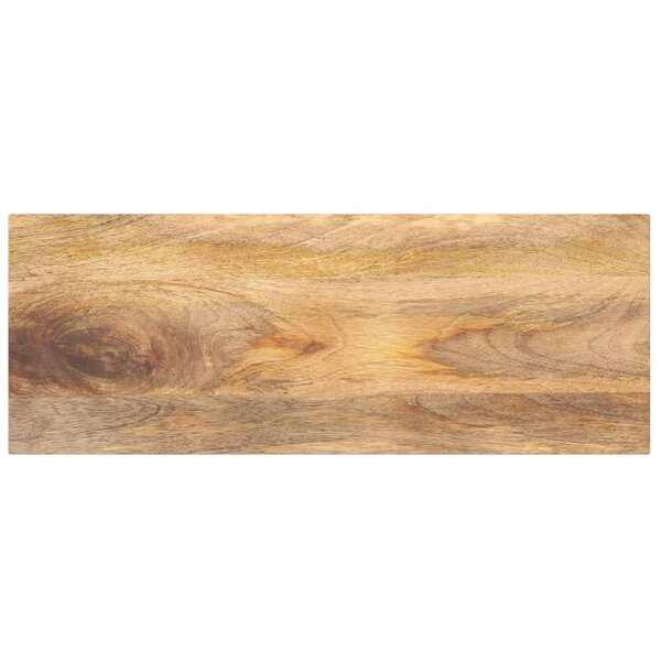 vidaXL Dessus de table 90x40x3 8 cm rectangulaire bois massif manguier
