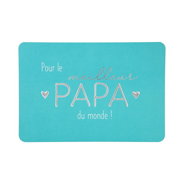 Carte de voeux - pour le meilleur papa du monde !