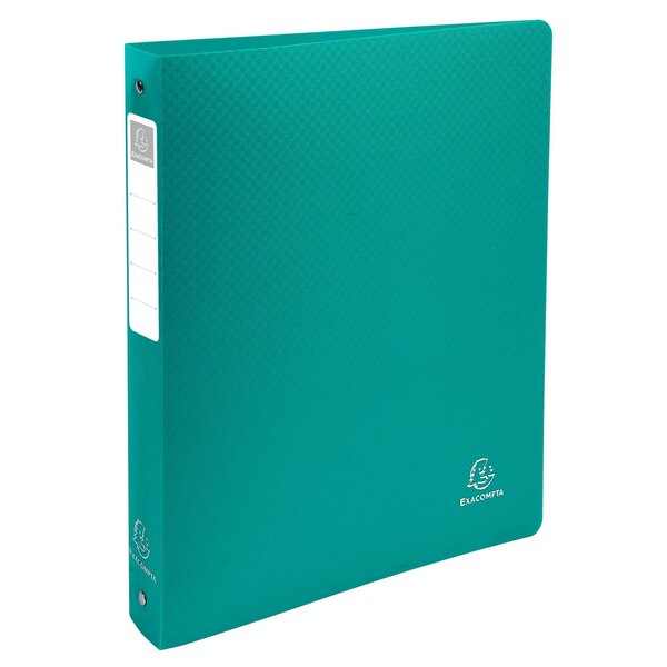 Classeur 4 Anneaux 30mm Polypropylène Opak Rigide 10/10e - A4 Maxi. - Vert Foncé - X 10 - Exacompta
