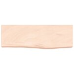 vidaXL Étagère murale 60x20x4 cm bois de chêne massif non traité