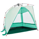 vidaXL Tente de plage 2 personnes libération rapide imperméable