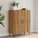 vidaXL Buffet chêne artisanal 70x34x90 cm bois d'ingénierie