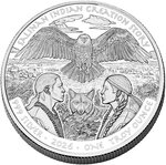 Monnaie SALINAN INDIAN CREATION Native American Dollars 1 Oz Argent 1$ Sioux Nation 2026 (PRÉCOMMANDE)