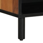 Meuble TV vidaXL 80x31 5x46 cm en bois d'acacia massif