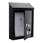 Profirst pm 400 boîte aux lettres gris-noir