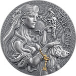 HECATE La Grande Mythologie Grecque Pièce 2 Once Argent 2000 Francs Cameroun 2025