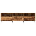 vidaXL Meuble TV vieux bois 150x30x44 5 cm bois d'ingénierie