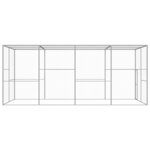 vidaXL Cage pour chat 6x3x2,5 m Acier galvanisé