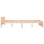vidaXL Cadre de lit sans matelas avec tiroirs