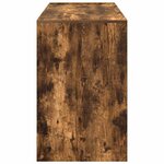 vidaXL Bureau Chêne fumé 109 x 50 x 78 cm Bois d'ingénierie